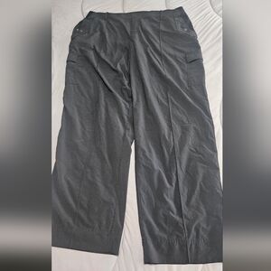 Black Athleta Brooklyn Cargo Pants